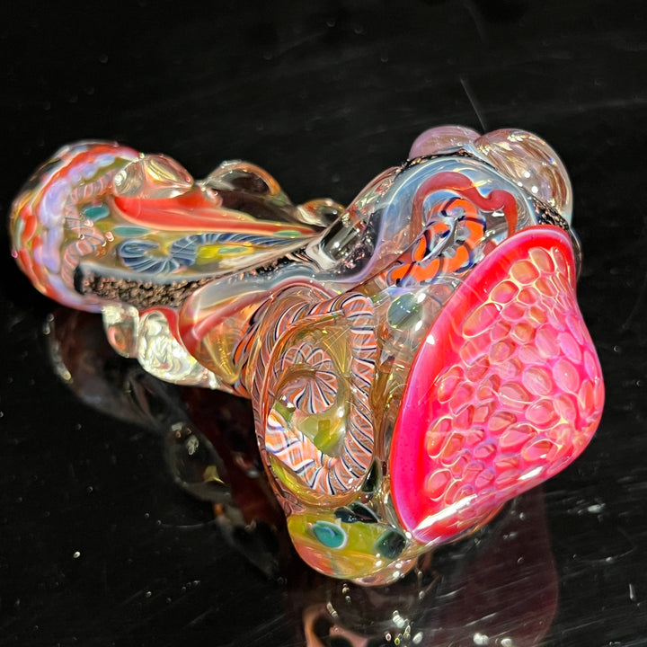 Molten Thick and Twisted Pipe Glass Pipe Molten Imagination   