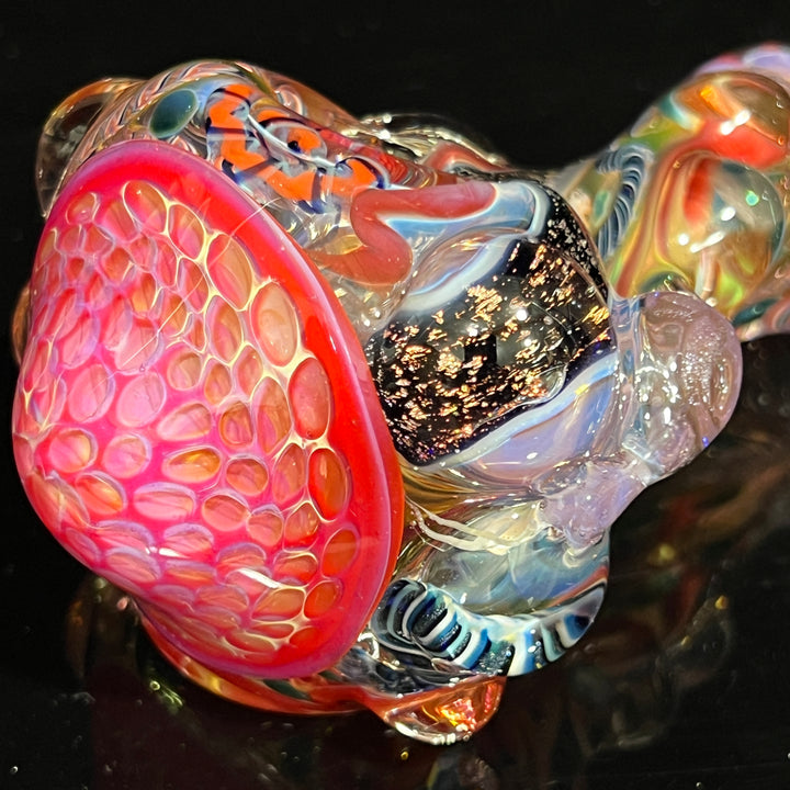 Molten Thick and Twisted Pipe Glass Pipe Molten Imagination   