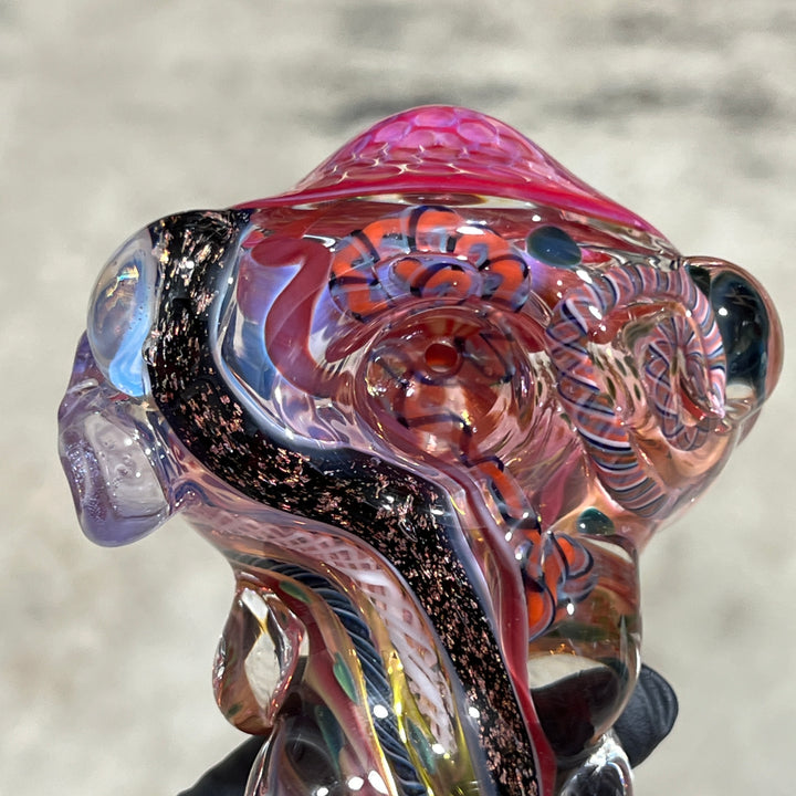 Molten Thick and Twisted Pipe Glass Pipe Molten Imagination   