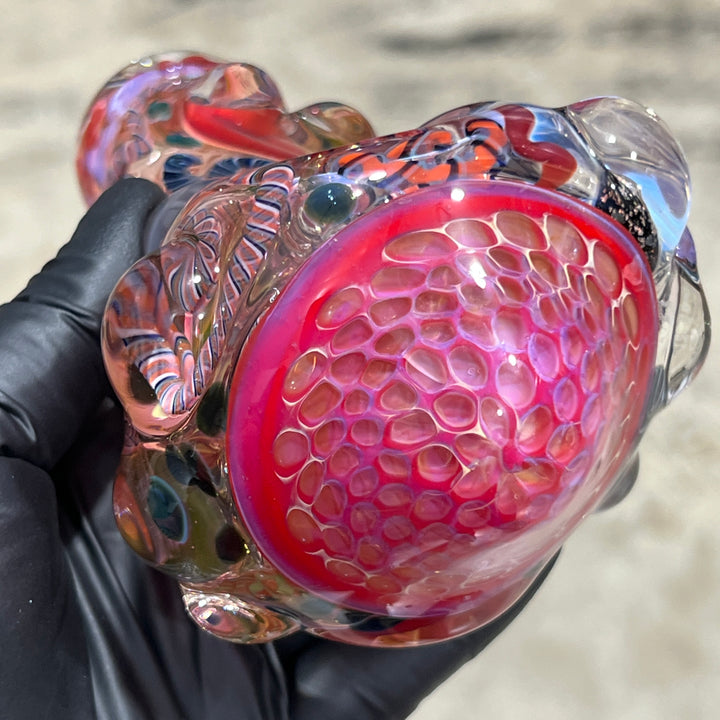 Molten Thick and Twisted Pipe Glass Pipe Molten Imagination   