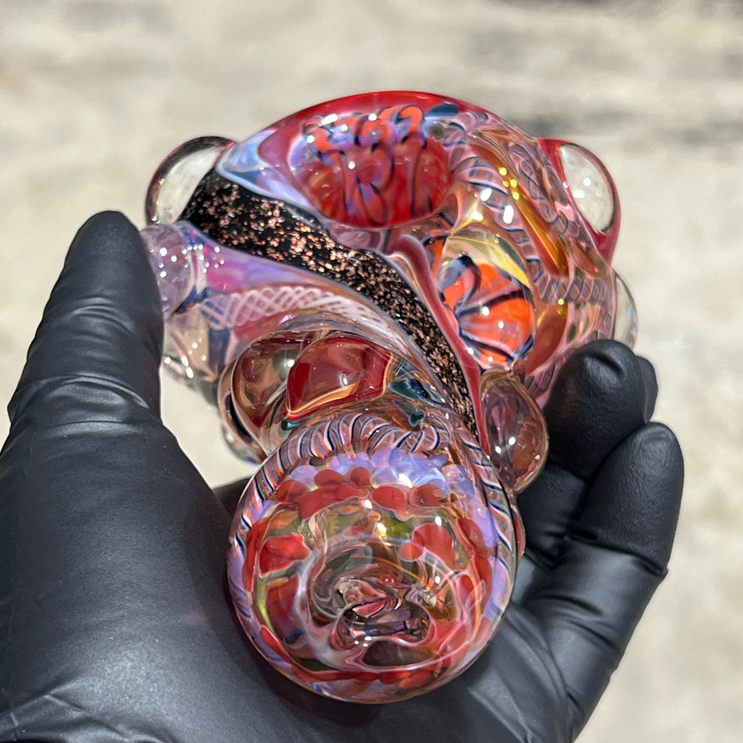 Molten Thick and Twisted Pipe Glass Pipe Molten Imagination   