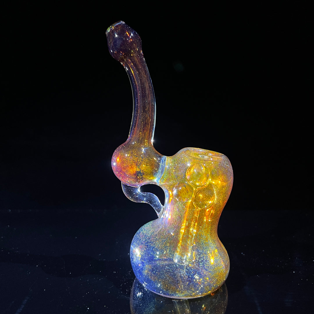 Smooth as Frit Bubbler Glass Pipe Sable Haze   