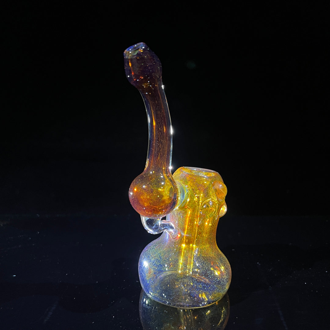 Smooth as Frit Bubbler Glass Pipe Sable Haze   