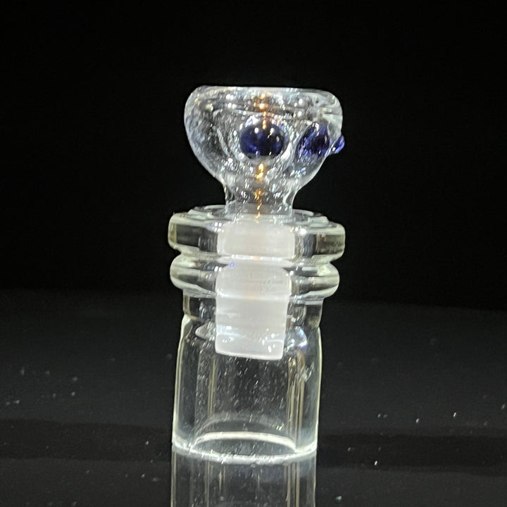 11" Midnight Sparkle Beaker Bong Glass Pipe Mary Jane's Glass