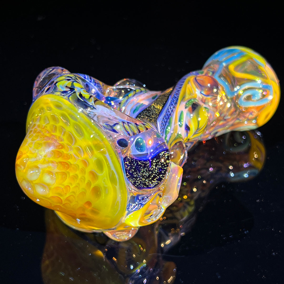 Molten Thick and Twisted Pipe Glass Pipe Molten Imagination   