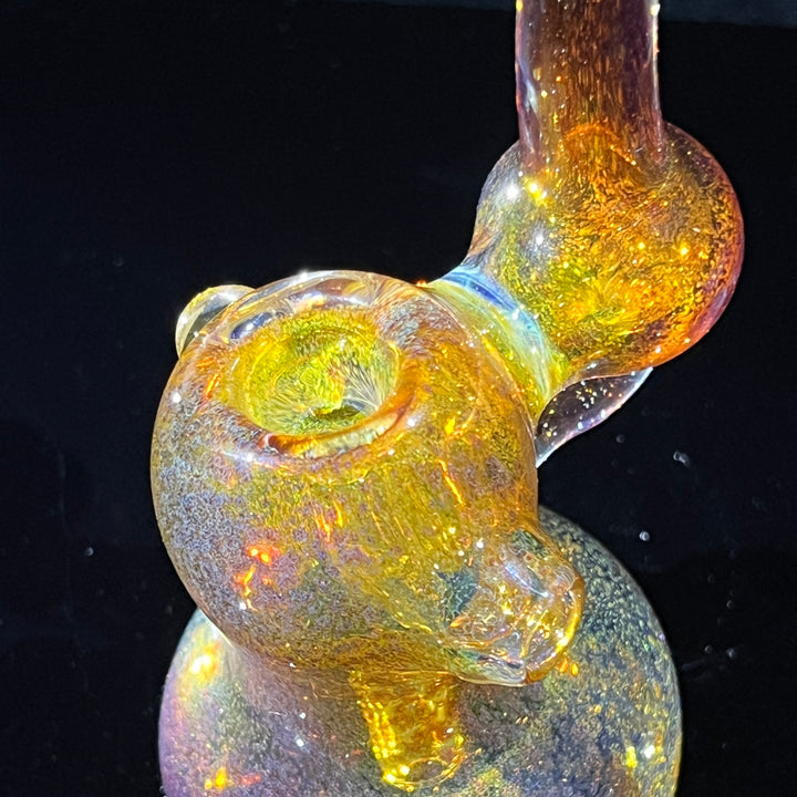 Smooth as Frit Bubbler Glass Pipe Sable Haze   