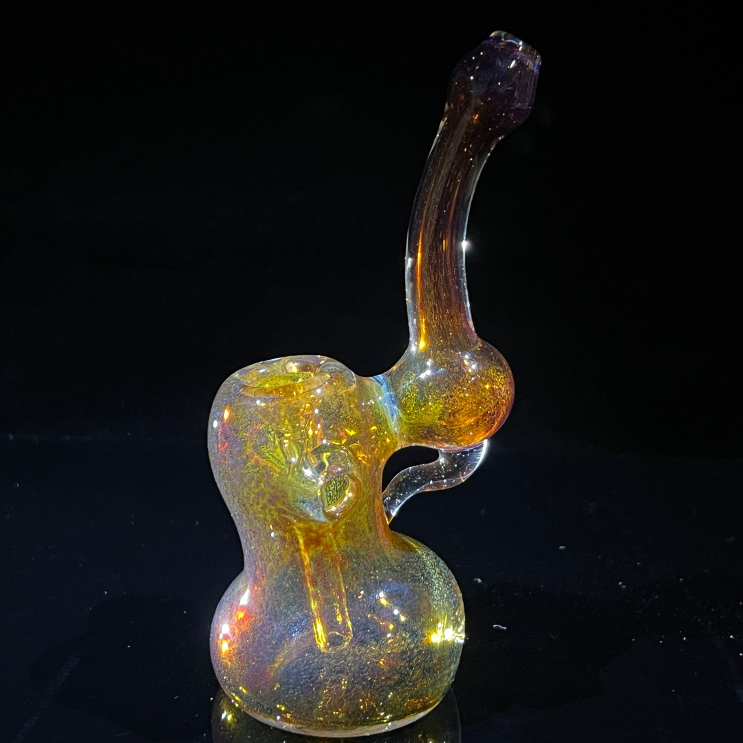 Smooth as Frit Bubbler Glass Pipe Sable Haze   