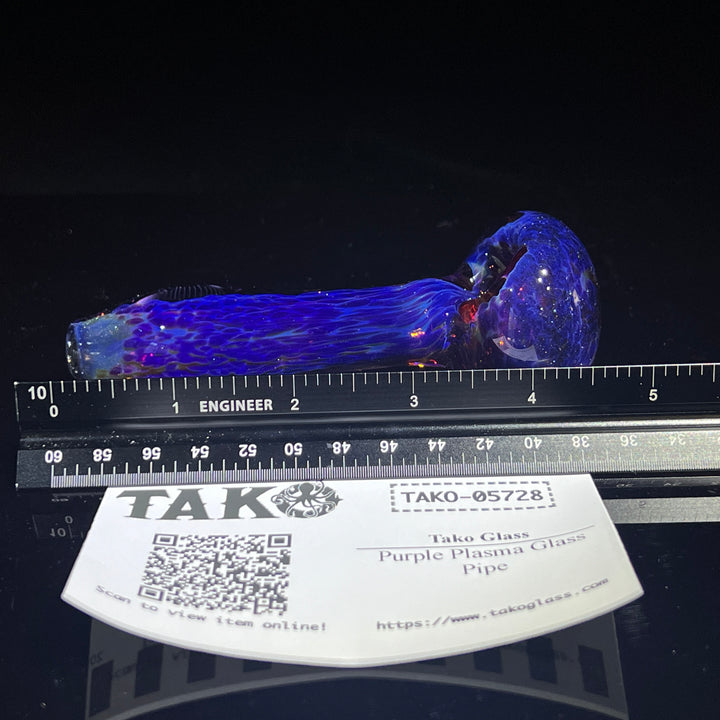 Purple Plasma Glass Pipe Glass Pipe Tako Glass   