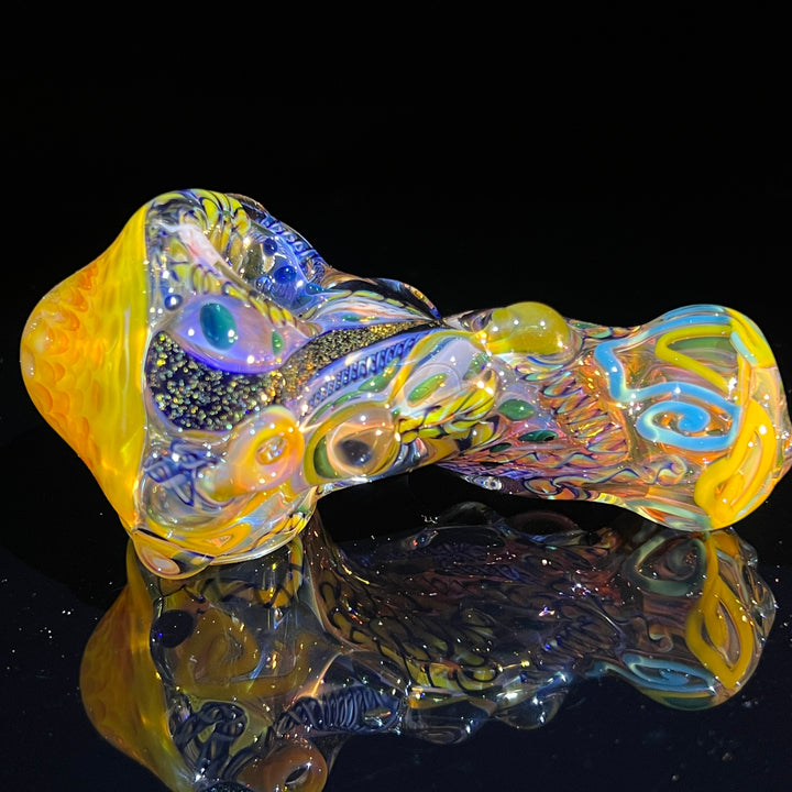 Molten Thick and Twisted Pipe Glass Pipe Molten Imagination   