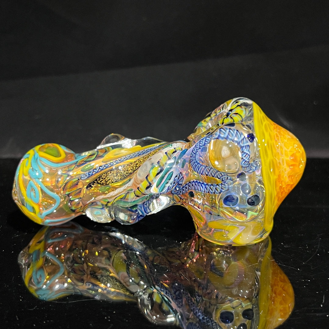 Molten Thick and Twisted Pipe Glass Pipe Molten Imagination   