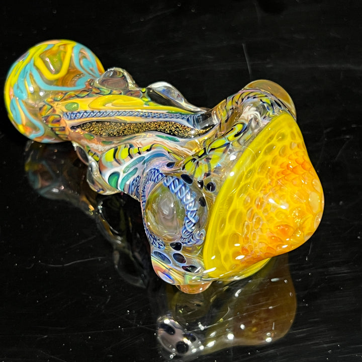 Molten Thick and Twisted Pipe Glass Pipe Molten Imagination   