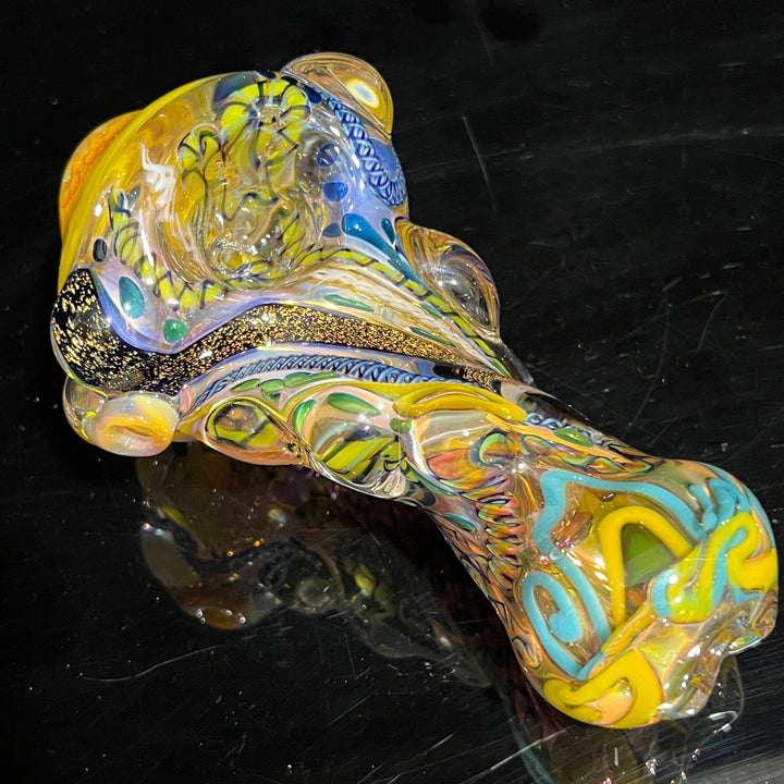 Molten Thick and Twisted Pipe Glass Pipe Molten Imagination   