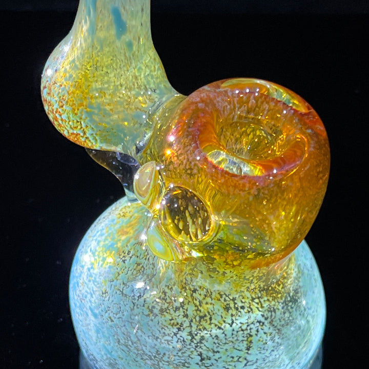 Smooth as Frit Bubbler Glass Pipe Sable Haze   