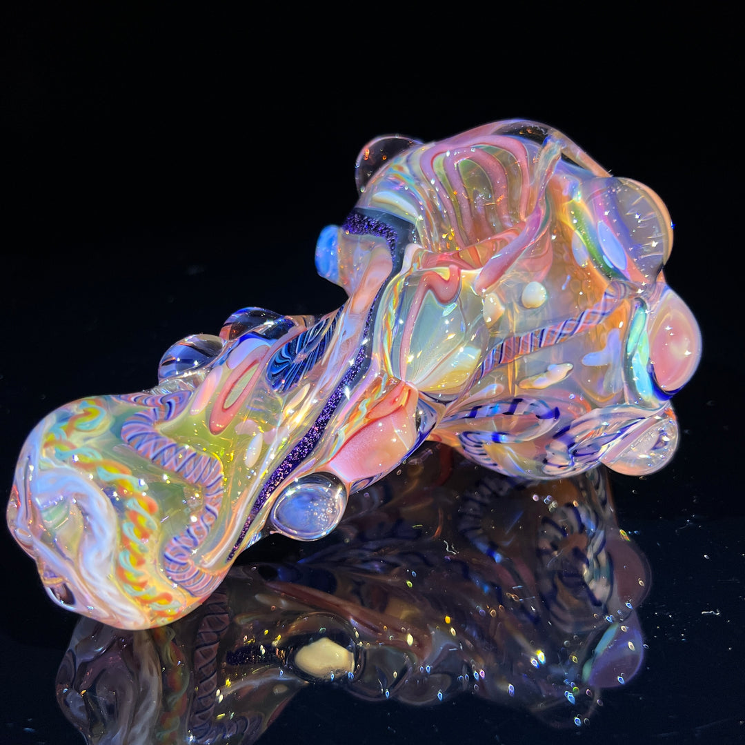 Molten Thick and Twisted Pipe Glass Pipe Molten Imagination   