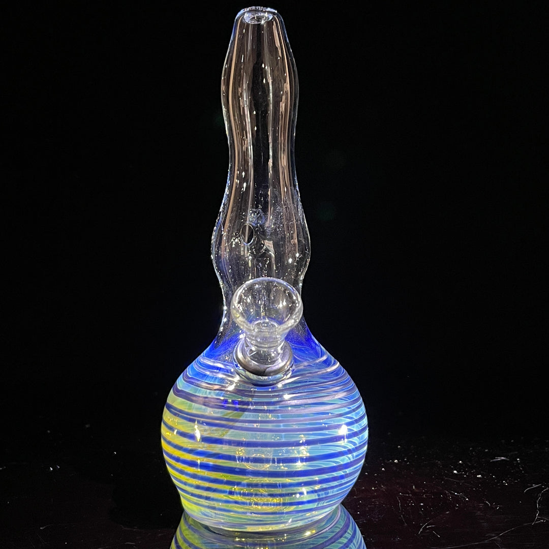 5" Silver Fumed Mini Bong Glass Pipe Mary Jane's Glass   