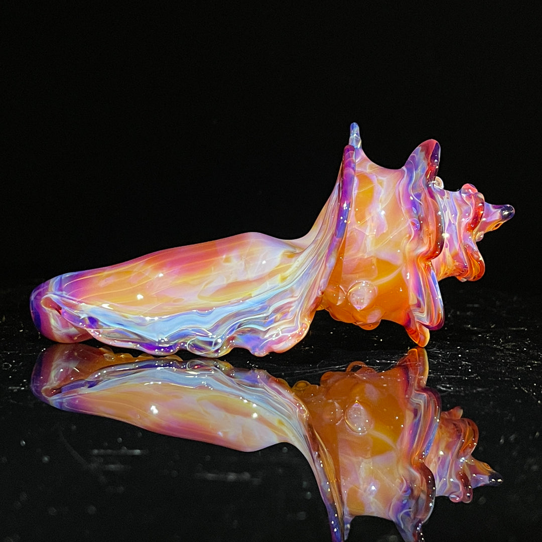 Mango Seashell Pipe Glass Pipe Unclefish Creations   