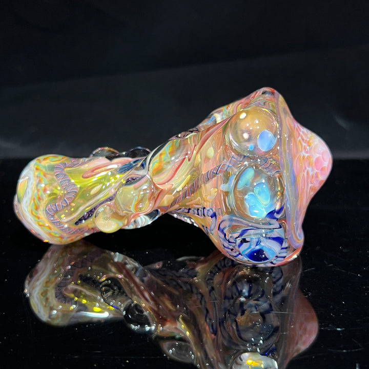 Molten Thick and Twisted Pipe Glass Pipe Molten Imagination   