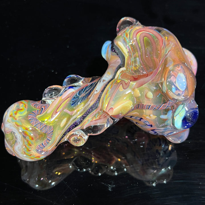 Molten Thick and Twisted Pipe Glass Pipe Molten Imagination   