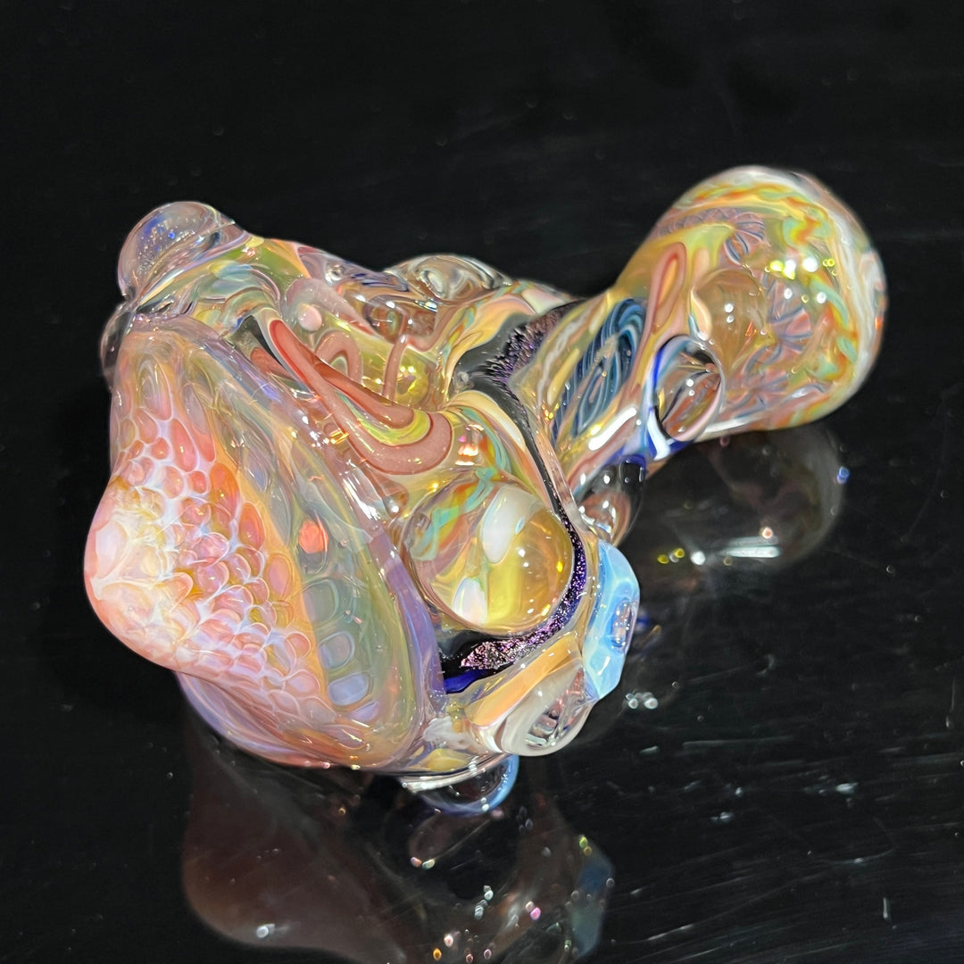 Molten Thick and Twisted Pipe Glass Pipe Molten Imagination   