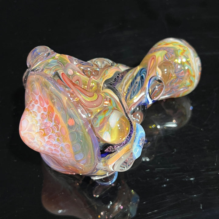 Molten Thick and Twisted Pipe Glass Pipe Molten Imagination   