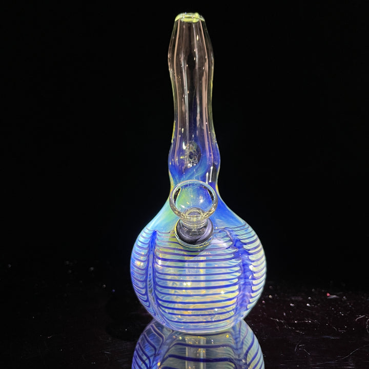 5" Silver Fumed Mini Bong Glass Pipe Mary Jane's Glass   