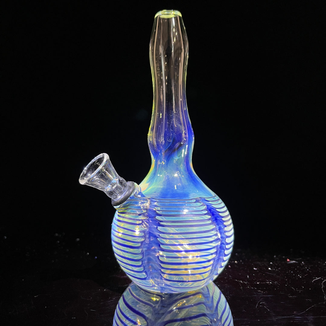 5" Silver Fumed Mini Bong Glass Pipe Mary Jane's Glass   