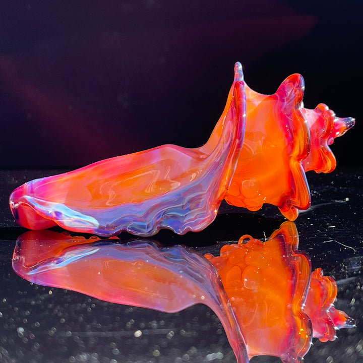 Mango Seashell Pipe Glass Pipe Unclefish Creations   