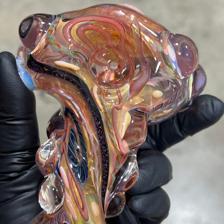 Molten Thick and Twisted Pipe Glass Pipe Molten Imagination   