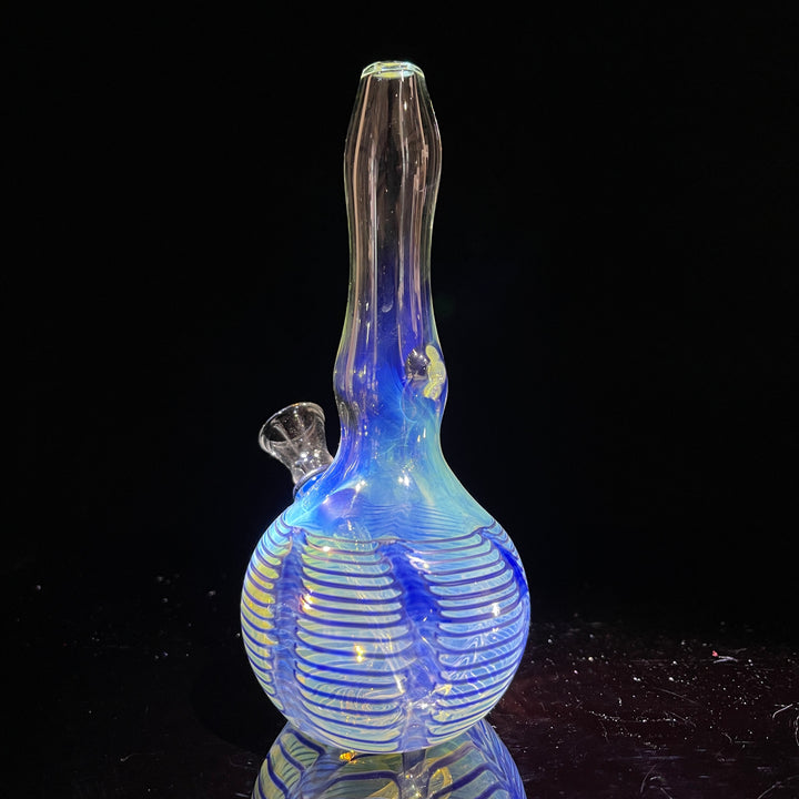 5" Silver Fumed Mini Bong Glass Pipe Mary Jane's Glass   