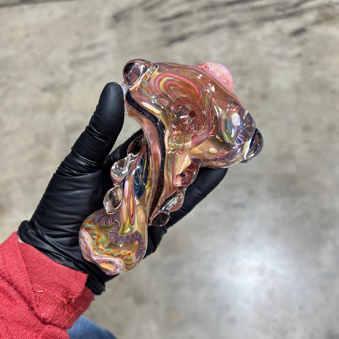 Molten Thick and Twisted Pipe Glass Pipe Molten Imagination   