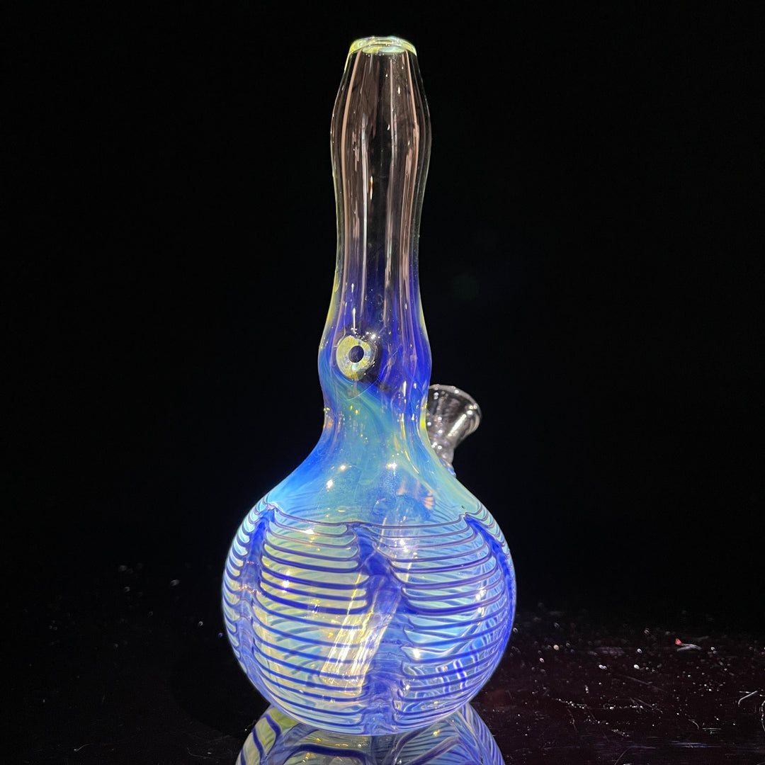 5" Silver Fumed Mini Bong Glass Pipe Mary Jane's Glass   