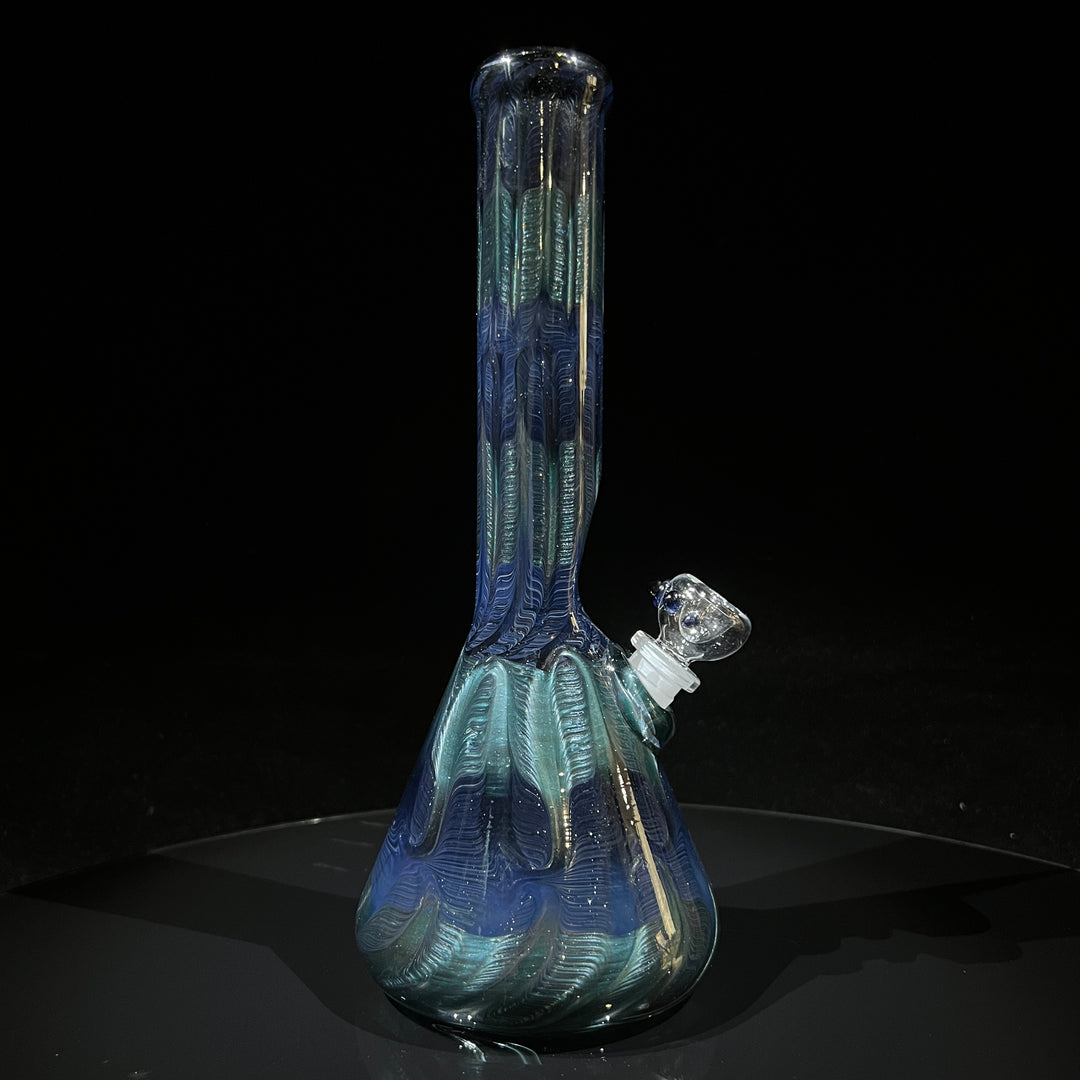 11" Sea Ice Beaker Bong Glass Pipe Mary Jane's Glass