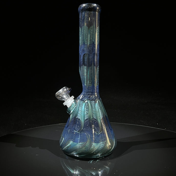 11" Sea Ice Beaker Bong Glass Pipe Mary Jane's Glass