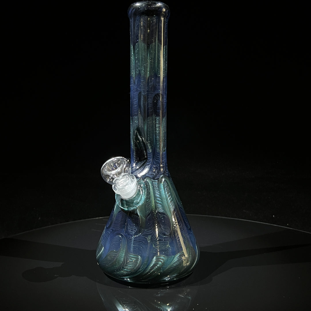 11" Sea Ice Beaker Bong Glass Pipe Mary Jane's Glass