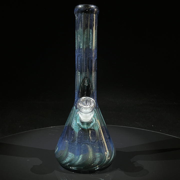 11" Sea Ice Beaker Bong Glass Pipe Mary Jane's Glass