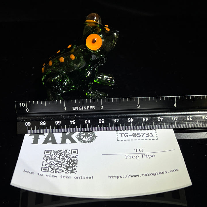 Frog Pipe Glass Pipe TG   