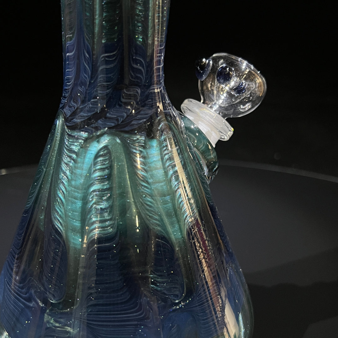 11" Sea Ice Beaker Bong Glass Pipe Mary Jane's Glass