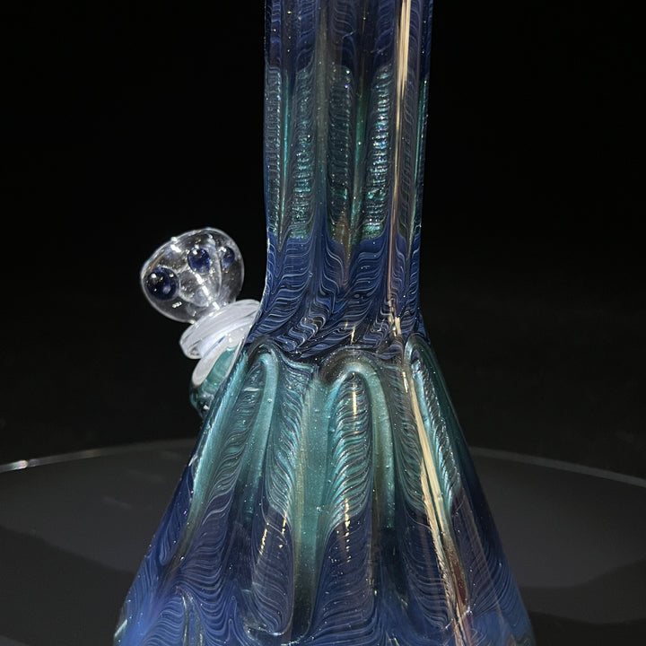 11" Sea Ice Beaker Bong Glass Pipe Mary Jane's Glass