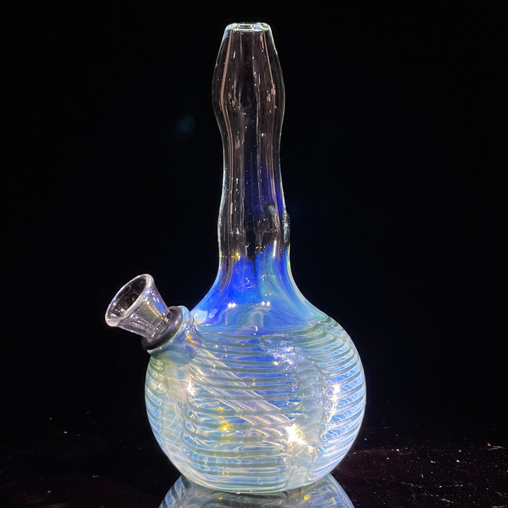 5" Silver Fumed Mini Bong Glass Pipe Mary Jane's Glass   