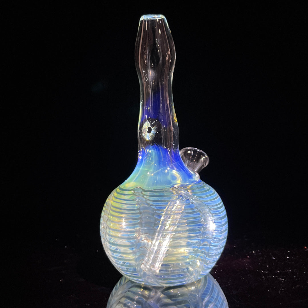 5" Silver Fumed Mini Bong Glass Pipe Mary Jane's Glass   