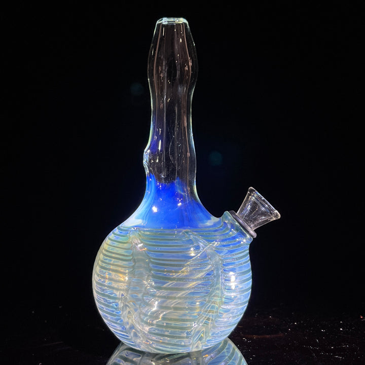 5" Silver Fumed Mini Bong Glass Pipe Mary Jane's Glass   