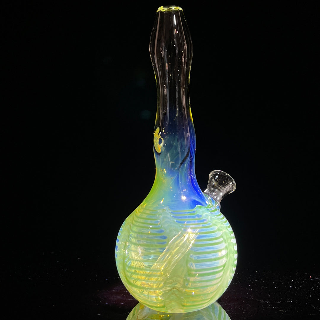 5" Silver Fumed Mini Bong Glass Pipe Mary Jane's Glass   