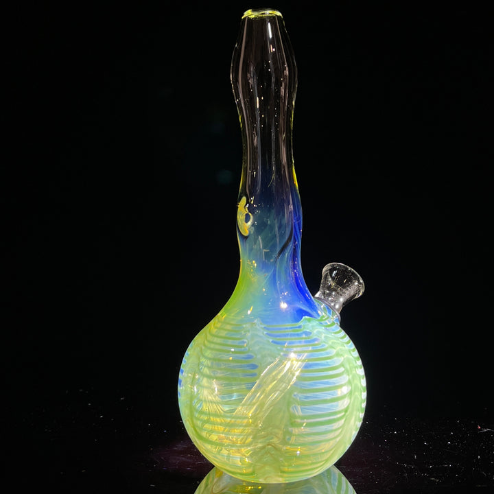 5" Silver Fumed Mini Bong Glass Pipe Mary Jane's Glass   