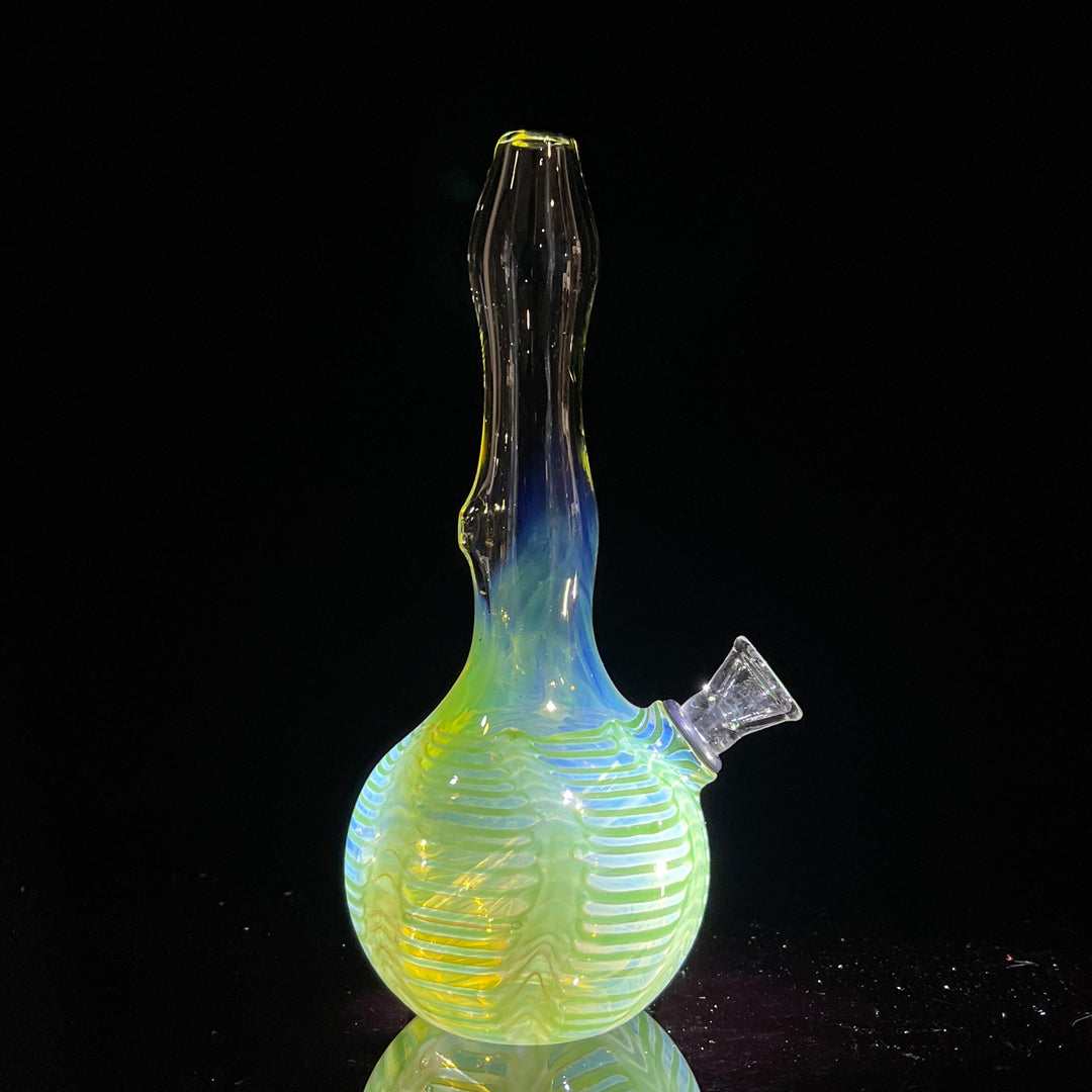 5" Silver Fumed Mini Bong Glass Pipe Mary Jane's Glass   