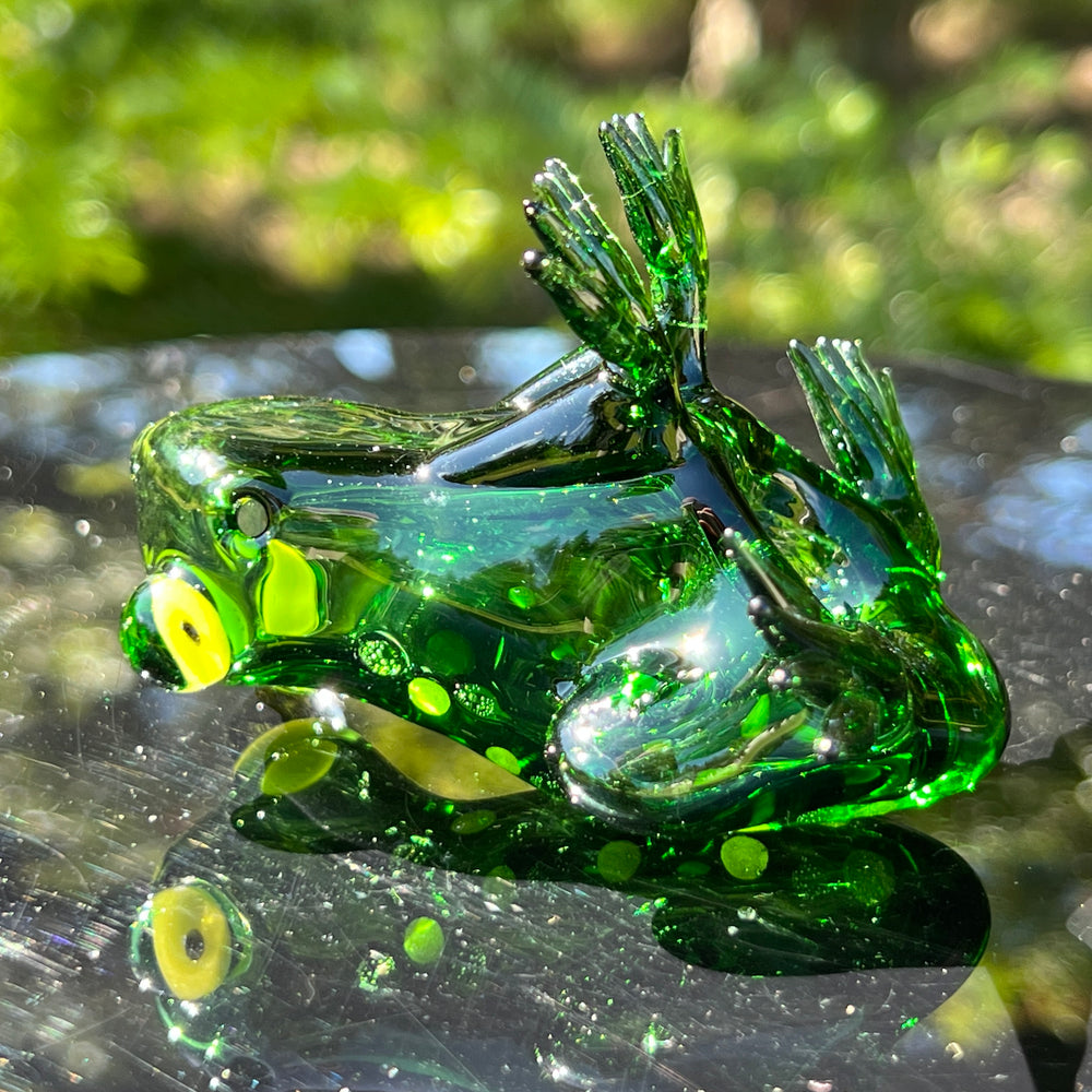 Frog Pipe Glass Pipe TG   