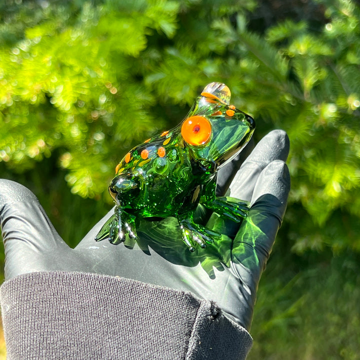 Frog Pipe Glass Pipe TG   