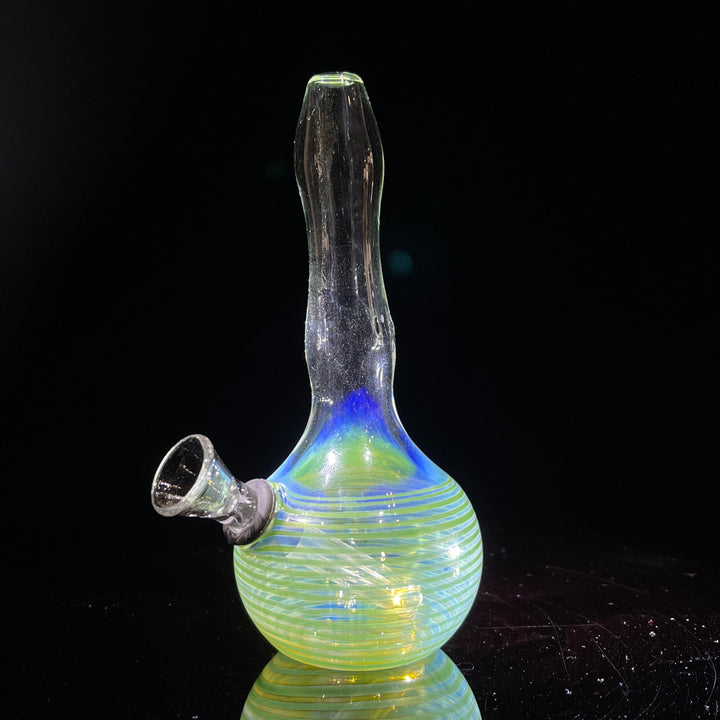 5" Silver Fumed Mini Bong Glass Pipe Mary Jane's Glass   