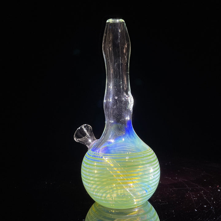 5" Silver Fumed Mini Bong Glass Pipe Mary Jane's Glass   