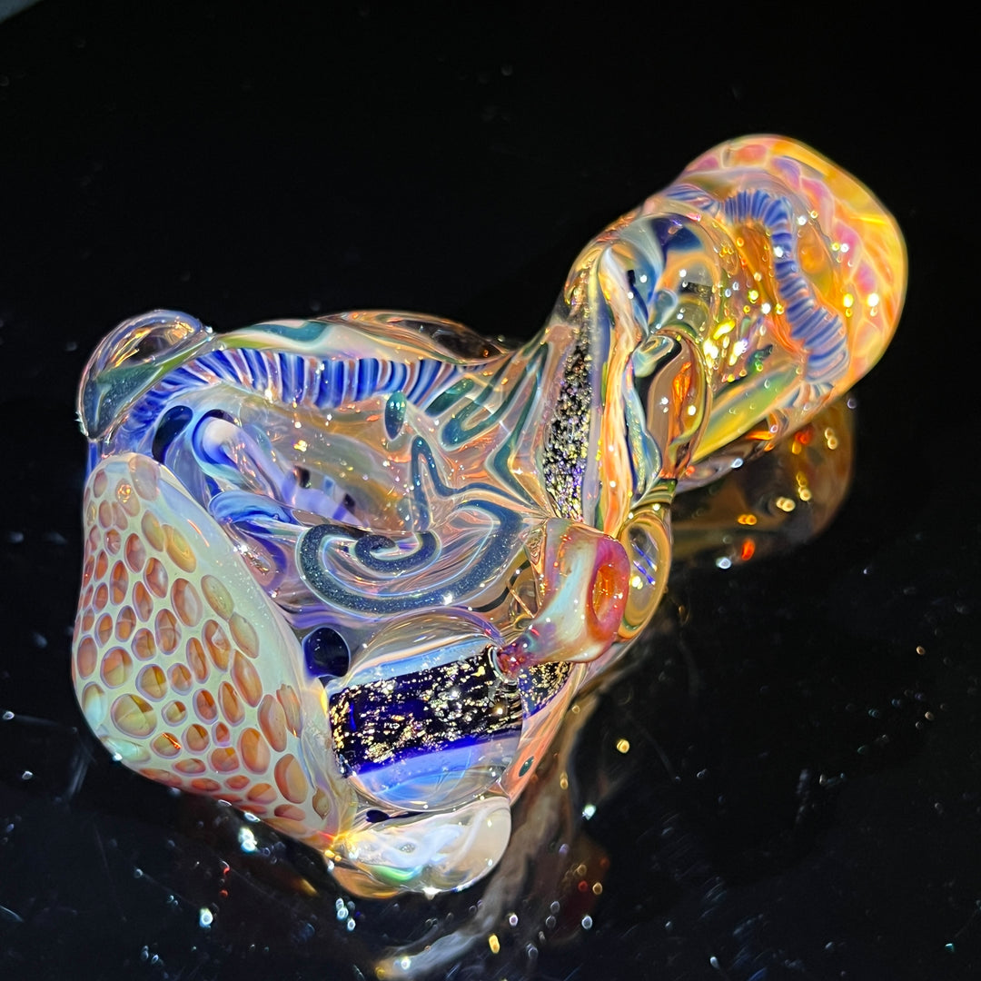 Molten Thick and Twisted Pipe Glass Pipe Molten Imagination   