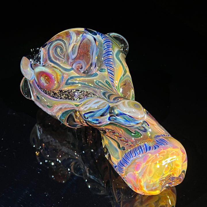 Molten Thick and Twisted Pipe Glass Pipe Molten Imagination   